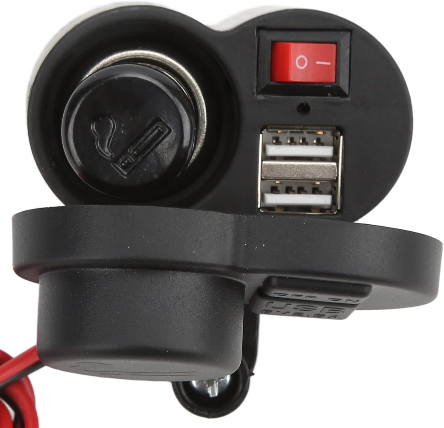 Motorcycle 2 in 1 USB Phone Charger