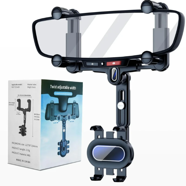 Twist Adjustable width mirror holder