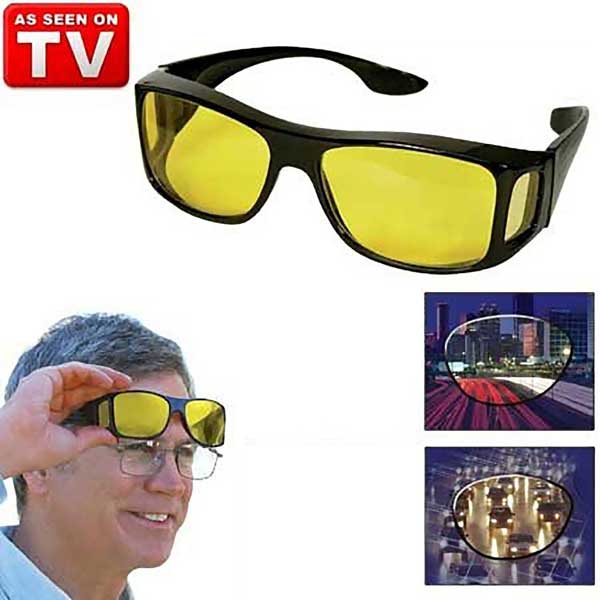 HD Night Vision Wrap Around Glassess