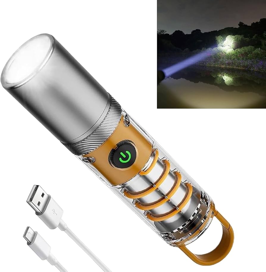 X-10 USB Rechargeable Camping Flashlight