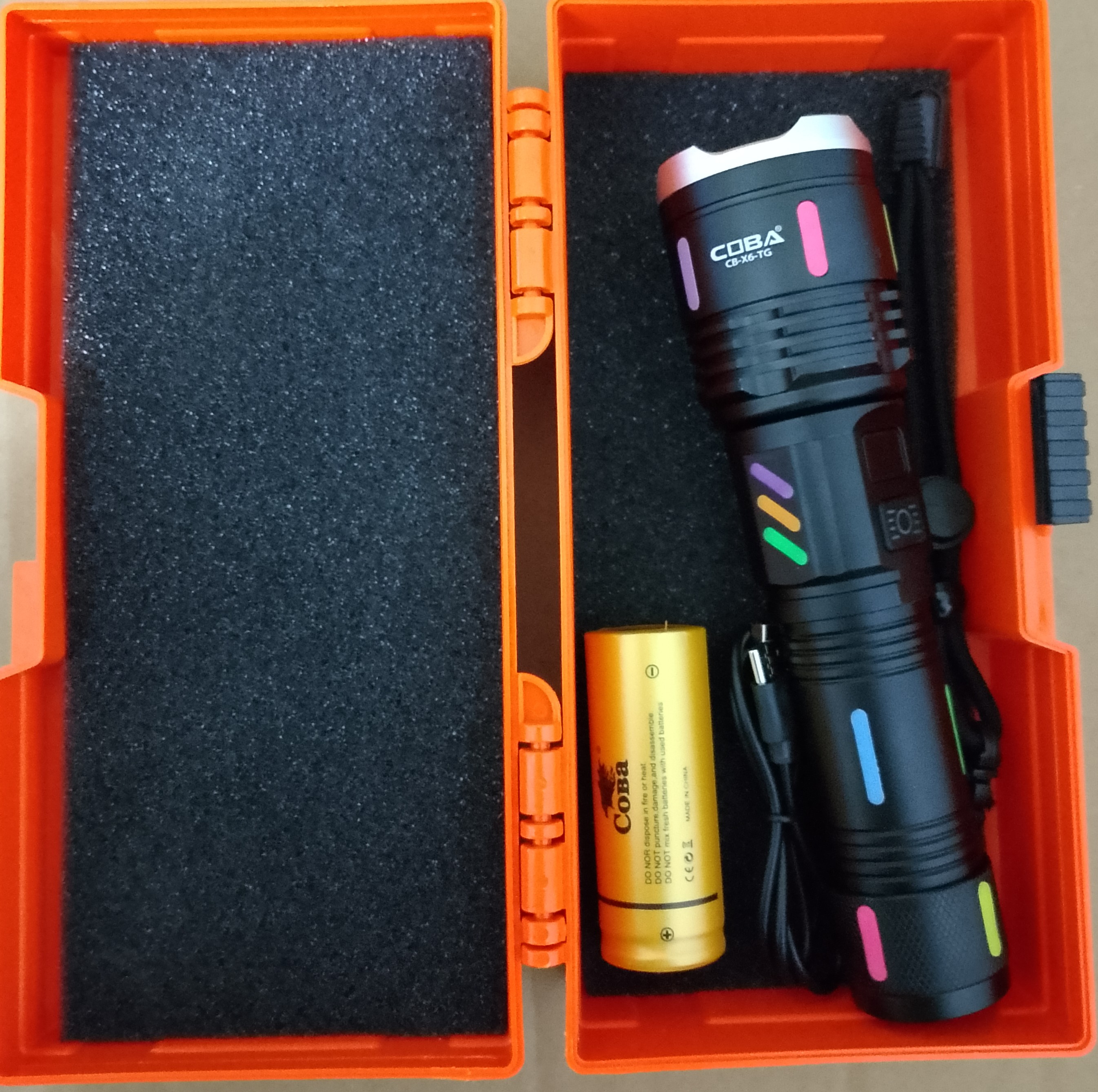 Torch Light colour body(1 Battery)