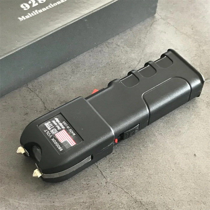 X-MAX Pro Shock Stun Gun +Flashlight( U.S.A 🇺🇸VARIENT)980000K Volt) ( গ্যারান্টি কার্ড সহকারে)