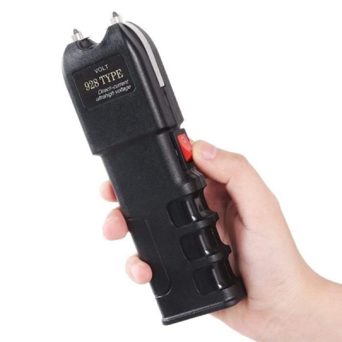 980000wat Voltage Professional Self-Defense Electric Shock Taser Marching Gan