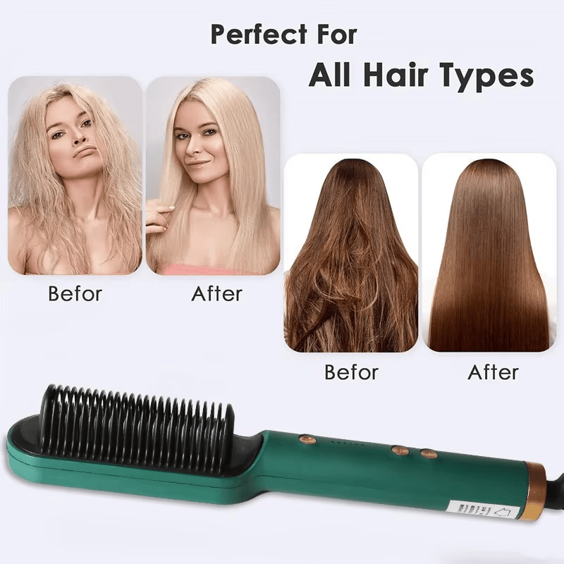 Electric Hair Straightener Comb