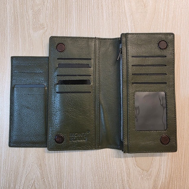Branded Men's Long Leather Wallet