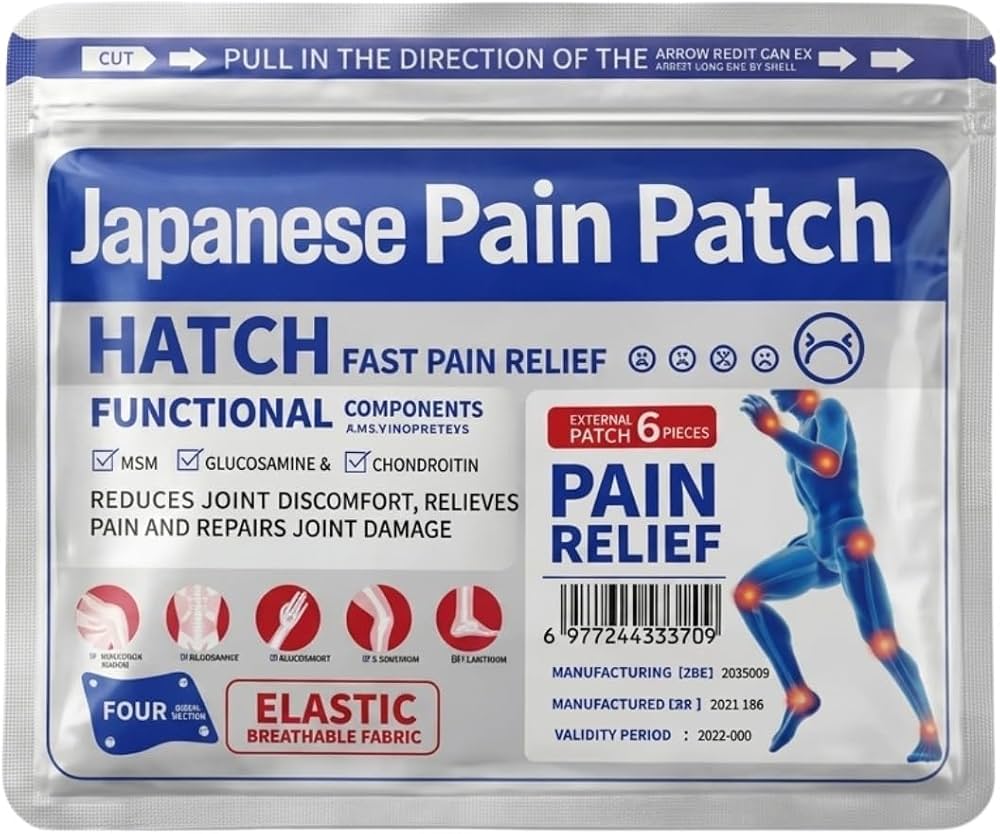 Original Japanese Back Pain Relief Patch